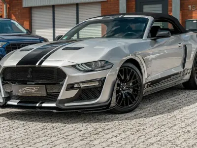 Gebraucht Ford Mustang GT 466 PS (342 kW) 2019 Silber Cabrio