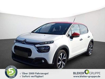 Gebraucht Citroën C3 Shine 82 PS (60 kW) 2023 Weiß Kleinwagen
