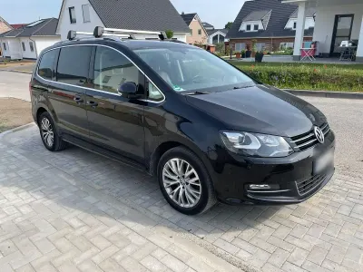 Brugt VW Sharan Highline 170 HK (125 kW) 2011 Sort MPV