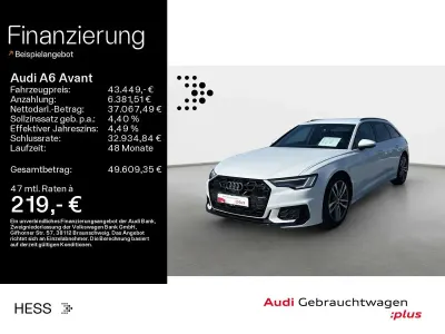 Gebraucht Audi A6 S-Line 204 PS (150 kW) 2025 Gletscherweiß metallic Kombi