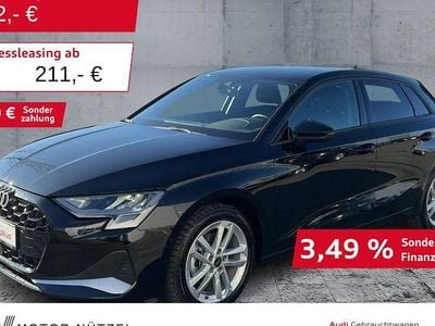 Gebraucht Audi A3 Advanced 150 PS (110 kW) 2025 Schwarz Limousine