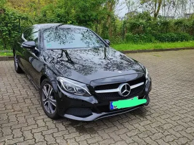 Gebraucht Mercedes C180 AMG Edition 1 156 PS (114 kW) 2017 Schwarz Coupé