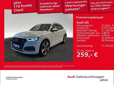 Gebraucht Audi Q5 S-Line 252 PS (185 kW) 2020 2y gletscherweiß metallic SUV