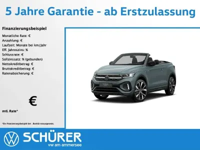 Second-hand VW T-Roc Cabriolet R-line 150 CP (110 kW) 2025 Albastru Cabrio