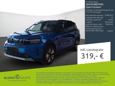 Neu Opel Frontera 83 kW (113 PS) 2026 Effekt blau SUV