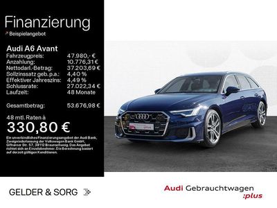 Gebraucht Audi A6 S-Line 245 PS (180 kW) 2024 Firmamentblau metallic Kombi