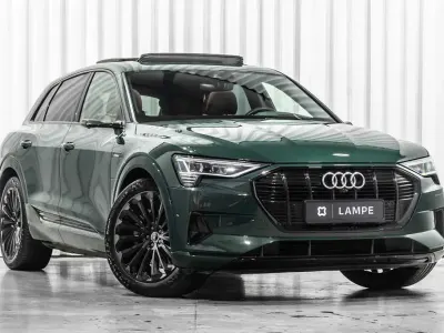 Usata Audi e-tron Advanced 300 kW (408 CV) 2022 Verde SUV