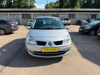 Gebraucht Renault Scenic E-Tech Avantage 111 PS (81 kW) 2007 Silber Van / Kleinbus