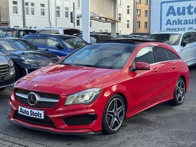 Gebraucht Mercedes CLA220 Shooting Brake AMG line 177 PS (130 kW) 2015 Rot Kombi