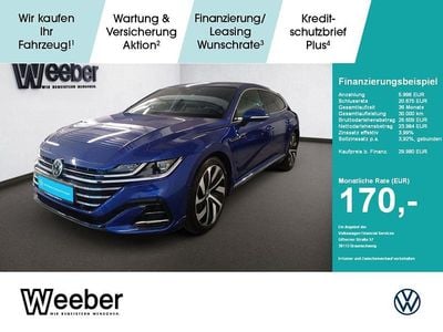 Usata VW Arteon R-line 190 CV (139 kW) 2023 Blu Station wagon