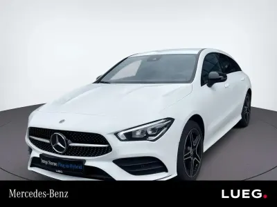 Gebraucht Mercedes CLA250e Night 218 PS (160 kW) 2022 Weiß Coupé