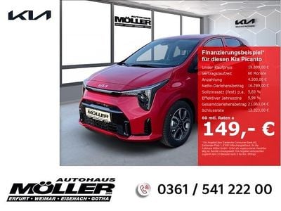 Neu Kia Picanto Spirit 68 PS (50 kW) 2025 Rot Kleinwagen