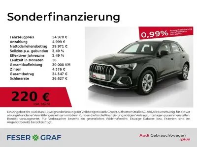 Gebraucht Audi Q3 Advanced Plus 150 PS (110 kW) 2025 Mythosschwarz metallic SUV
