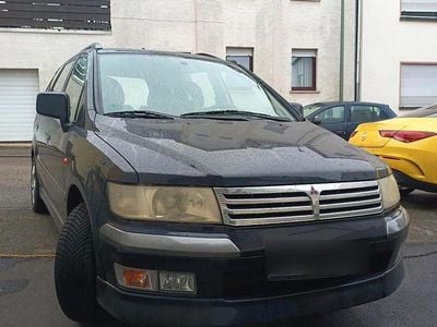 Gebraucht Mitsubishi Space Wagon 150 PS (110 kW) 2000 Blau Van / Kleinbus