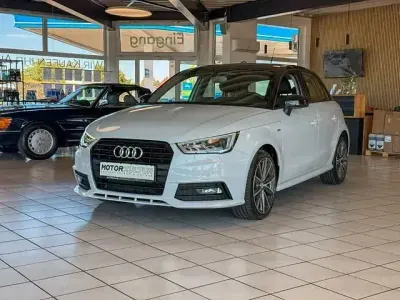 Gebraucht Audi A1 Sportback S-Line 90 PS (66 kW) 2016 Weiß Kleinwagen