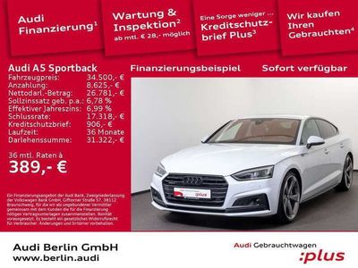 gebraucht Audi A5 sport 40 TDI qu.S tr. STDHZG RFK SI