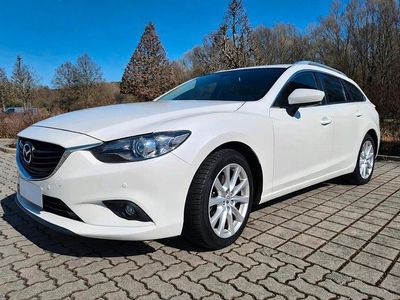 Gebraucht Mazda 6 Sports-Line 150 PS (110 kW) 2014 Weiß Kombi