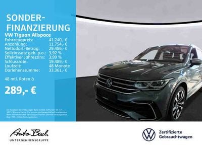 Gebraucht VW Tiguan R-line 200 PS (147 kW) 2022 Grau SUV