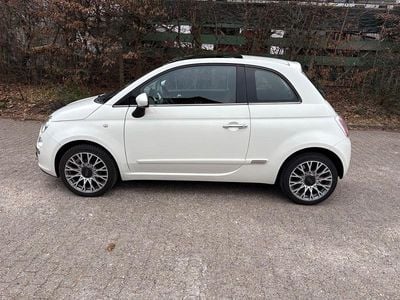 Gebraucht Fiat 500 Lounge 69 PS (50 kW) 2015 Weiß Kleinwagen
