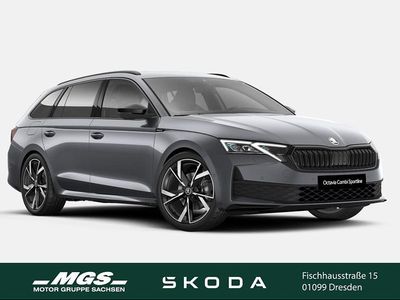 Neu Skoda Octavia SportLine 150 PS (110 kW) 2026 Graphitegrau metallic Kombi