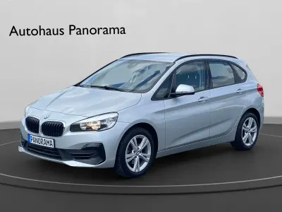 Gebraucht BMW 218 Active Tourer Advantage 140 PS (102 kW) 2018 Silber Van / Kleinbus