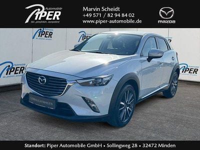Gebraucht Mazda CX-3 Sports-Line 120 PS (88 kW) 2017 Weiß SUV