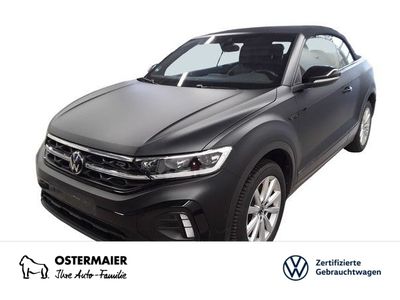 Gebraucht VW T-Roc Cabriolet R-line Edition 150 PS (110 kW) 2024 Schwarz Cabrio