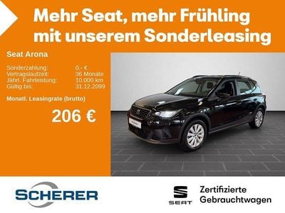 Usata Seat Arona Style 110 CV (80 kW) 2021 Nero SUV