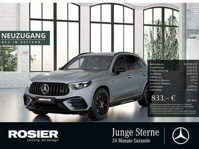 Gebraucht Mercedes GLC63 AMG Premium 476 PS (350 kW) 2024 Manufaktur magno lack manufakt SUV