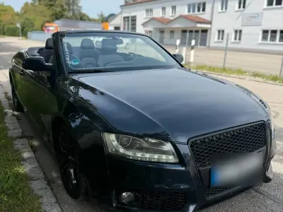 Gebraucht Audi A5 Cabriolet S-Line 239 PS (175 kW) 2009 Blau Cabrio