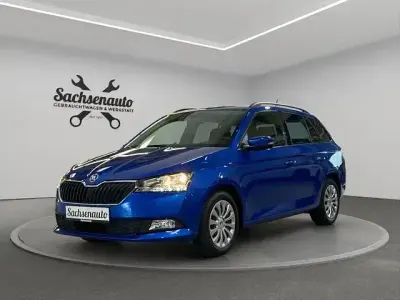Gebraucht Skoda Fabia 95 PS (69 kW) 2022 Blau Kleinwagen