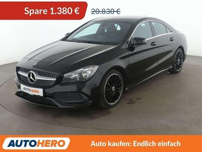 Nachtschwarz Gebraucht 2017 Mercedes CLA200 AMG line Limousine | 19.450 € (Fairer Preis)