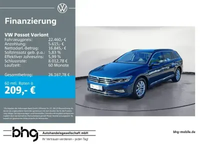 Gebraucht VW Passat Business 150 PS (110 kW) 2023 Blau Kombi