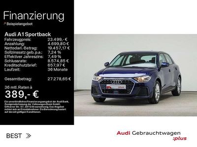 Gebraucht Audi A1 Advanced 95 PS (69 kW) 2025 Navarrablau metallic Limousine