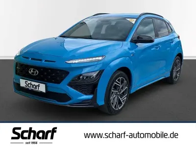 Gebraucht Hyundai Kona N Line 199 PS (146 kW) 2023 Blau SUV