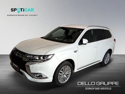 gebraucht Mitsubishi Allrad Outlander PHEV Intro EditionStandHZG Navi Leder LED ACC El. Heckklappe Apple CarPlay