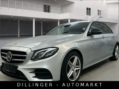 Gebraucht Mercedes E220 AMG line 194 PS (142 kW) 2017 Silber Limousine