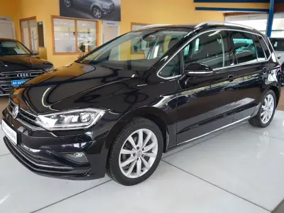 Gebraucht VW Golf Sportsvan Highline 150 PS (110 kW) 2018 Schwarz Van / Kleinbus
