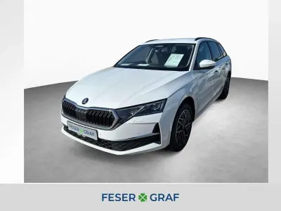 Neu Skoda Octavia Selection 150 PS (110 kW) 2026 Moon weiss perleffekt Kombi