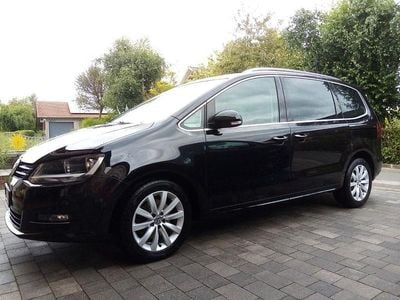 Gebraucht VW Sharan Highline 184 PS (135 kW) 2017 Schwarz Van / Kleinbus