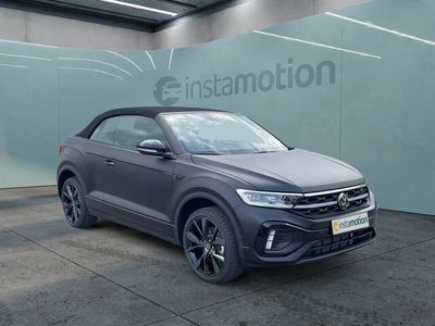 Gebraucht VW T-Roc Cabriolet R-line Edition 150 PS (110 kW) 2024 Schwarz Cabrio