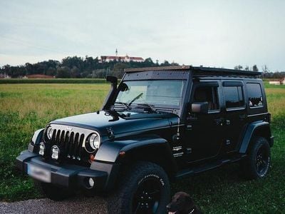 Usata Jeep Wrangler Sahara 177 CV (130 kW) 2007 Nero SUV