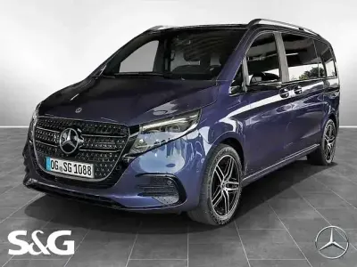 Second-hand Mercedes V300 AMG 237 CP (174 kW) 2024 Albastru Monovolum