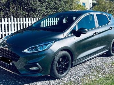 Usata Ford Fiesta ST-Line 101 CV (74 kW) 2018 Grigio Utilitaria