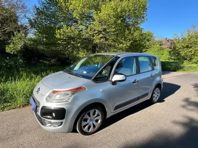 Gebraucht Citroën C3 Picasso Tendance 95 PS (69 kW) 2010 Silber Van / Kleinbus