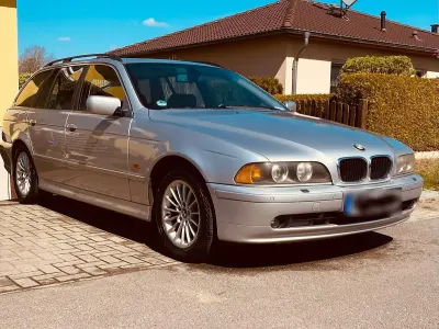 Brugt BMW 525 192 HK (141 kW) 2004 Sølv Stationcar