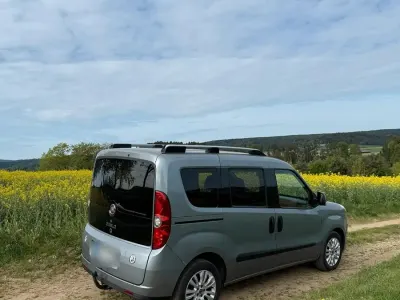 Gebraucht Fiat Doblò 105 PS (77 kW) 2014 Silber Van / Kleinbus
