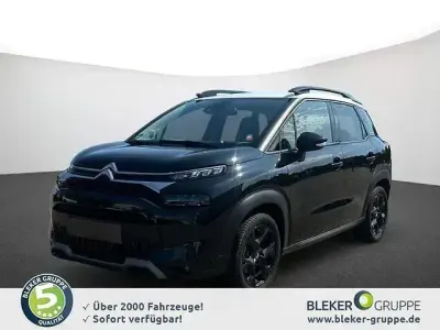 Gebraucht Citroën C3 Aircross PureTech 110 PS (80 kW) 2023 Lackierung schwarz perla nera/typ aussenverkleidung metalliclackierung SUV