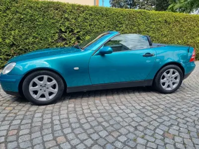 Gebraucht Mercedes SLK200 136 PS (100 kW) 2000 Grün Cabrio