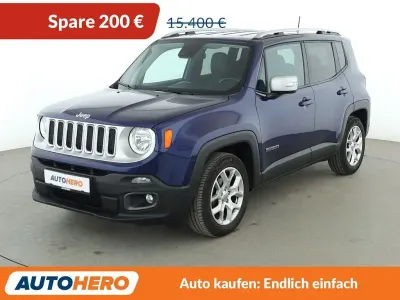 Brugt Jeep Renegade Limited 140 HK (102 kW) 2018 Blå SUV